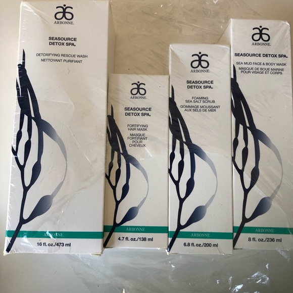 🧼 Arbonne Seasource Detox Spa 4-piece set - Picture 4 of 14